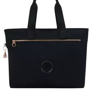 Kipling Black Colissa Up Laptop Tote Bag